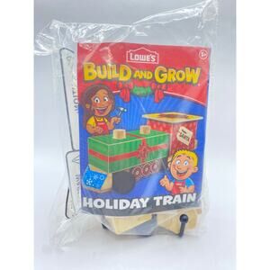 Lowe's Build and Grow "Holiday Train" Kit NEW